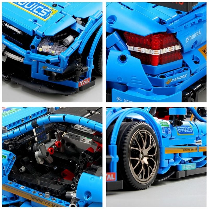 13073 Remote Control Mercedes Benz AMG C63 Supercar 1/8 Scale with LED Lighting,