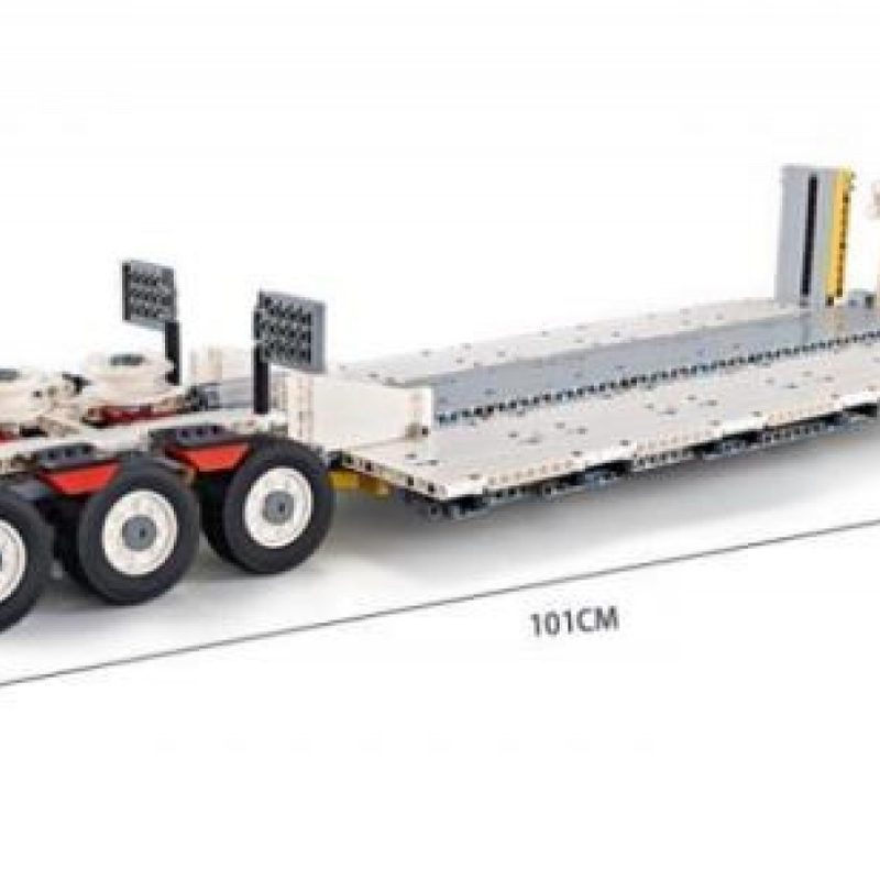 Heavy Duty R/C Haulage Set. Truck, Trailer and Bulldozer