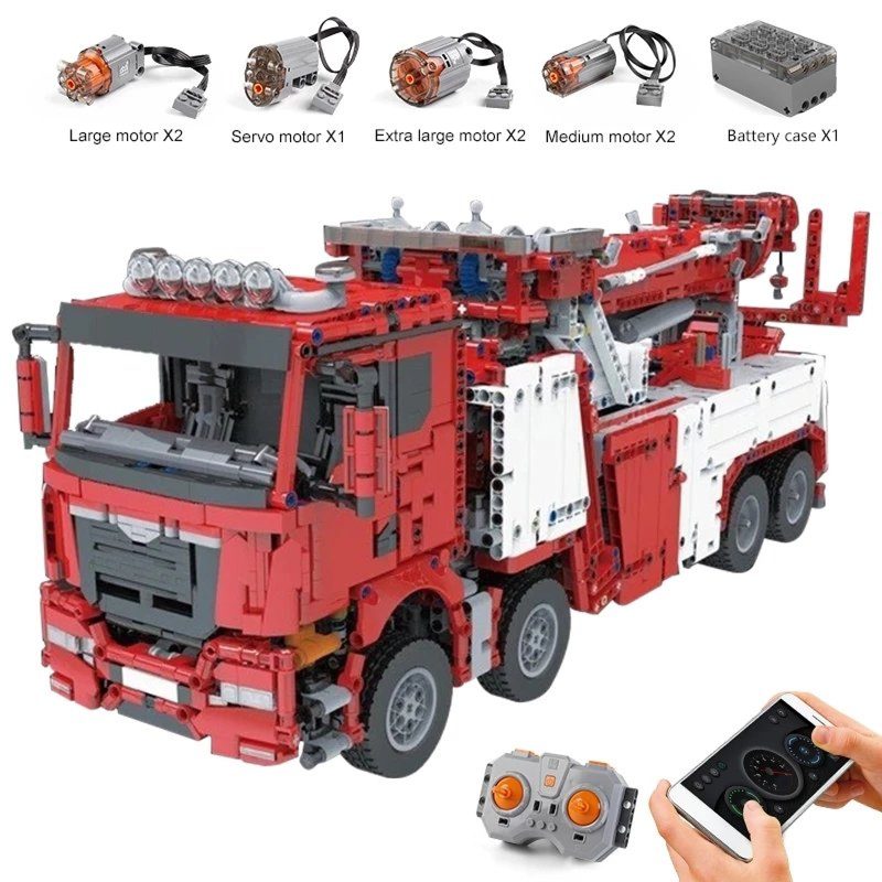 17027 Remote Control Rescue Truck