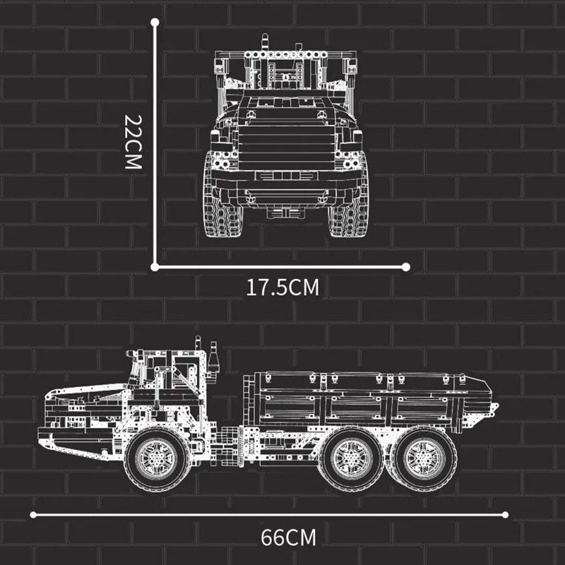 17010 Remote Control Articulated Dump Truck