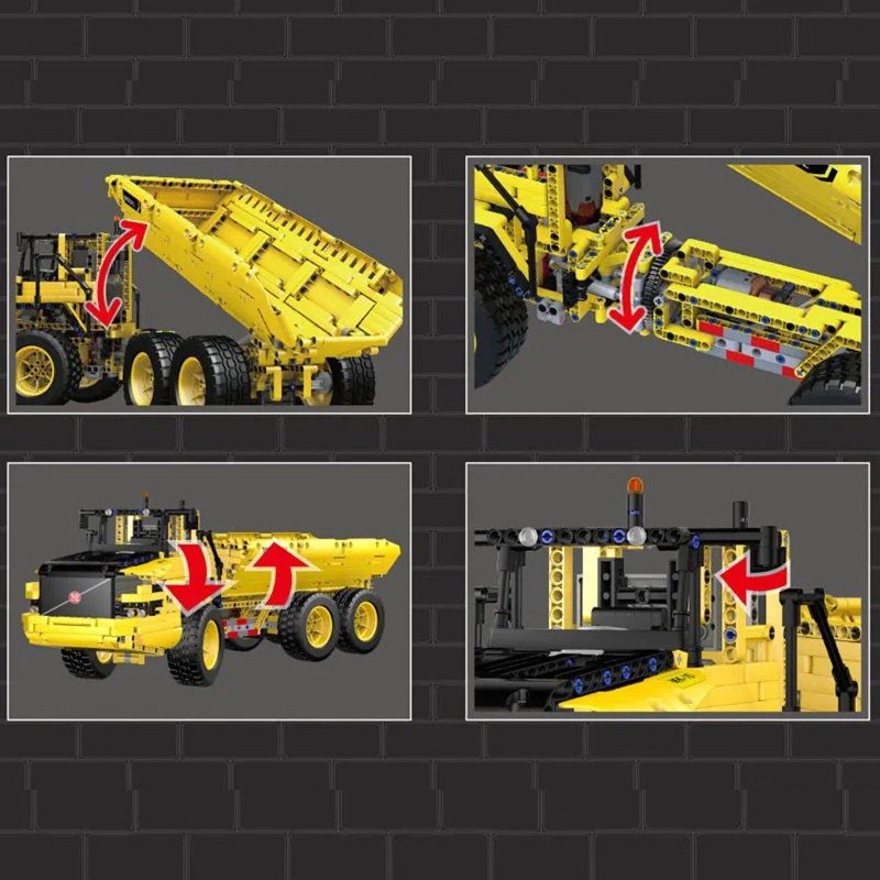 17010 Remote Control Articulated Dump Truck