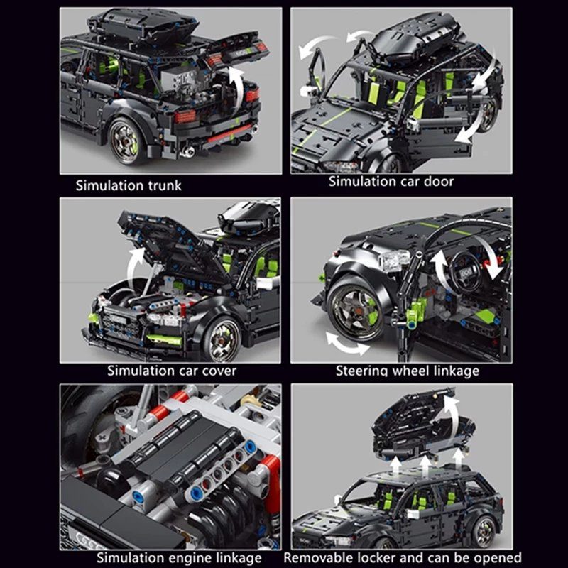 T5023 Audi RS6 Avant 1/10 Scale