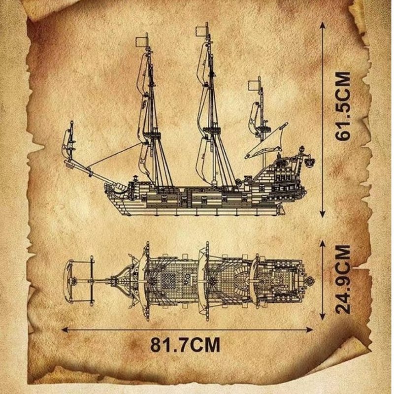 13109 Queen Annes Revenge, Pirates of the Carribean