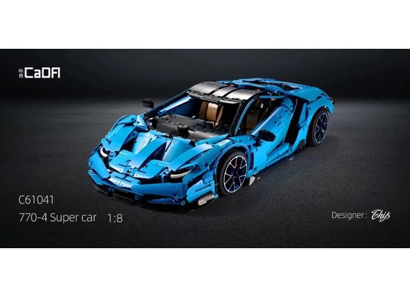 C61041 Lamborghini Centennial 1/8 Scale – Building Block World