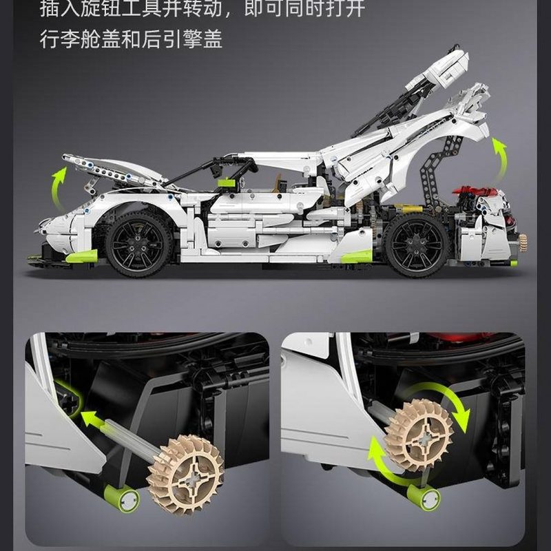 C61048 Koenigsegg Jesko Fantasma 1/8 Scale