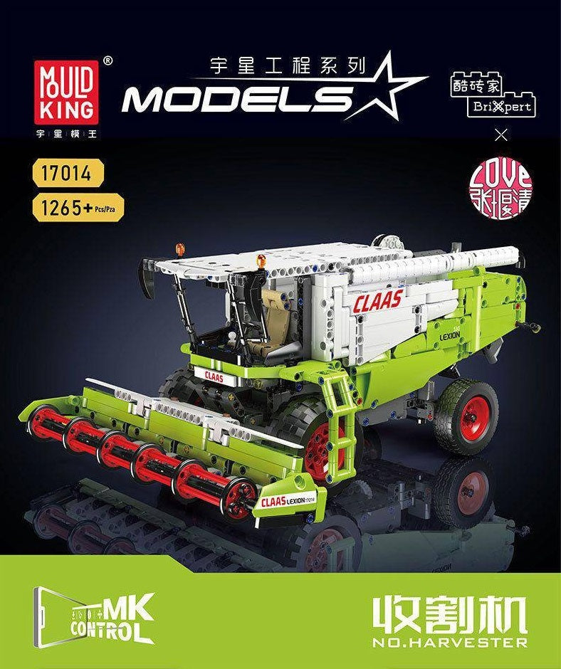 17014 Claas Lexion Combine Harvester