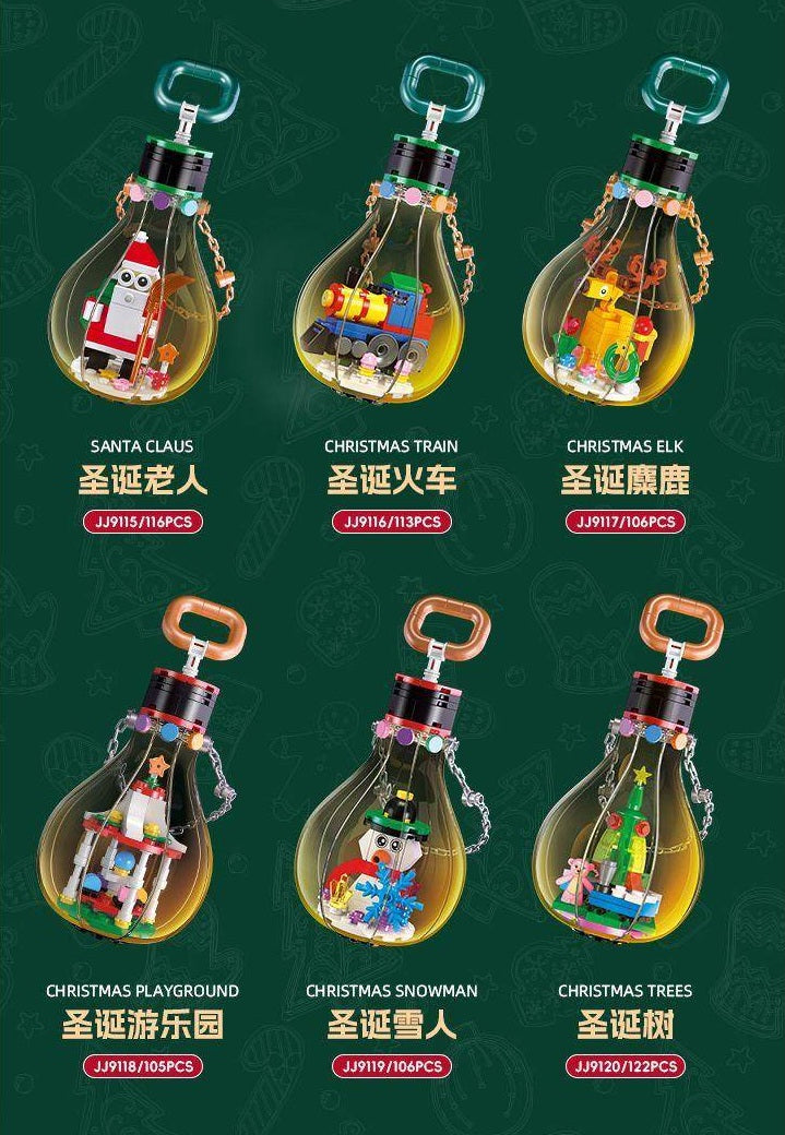 JJ9115 - JJ9120 - Light up Baubles