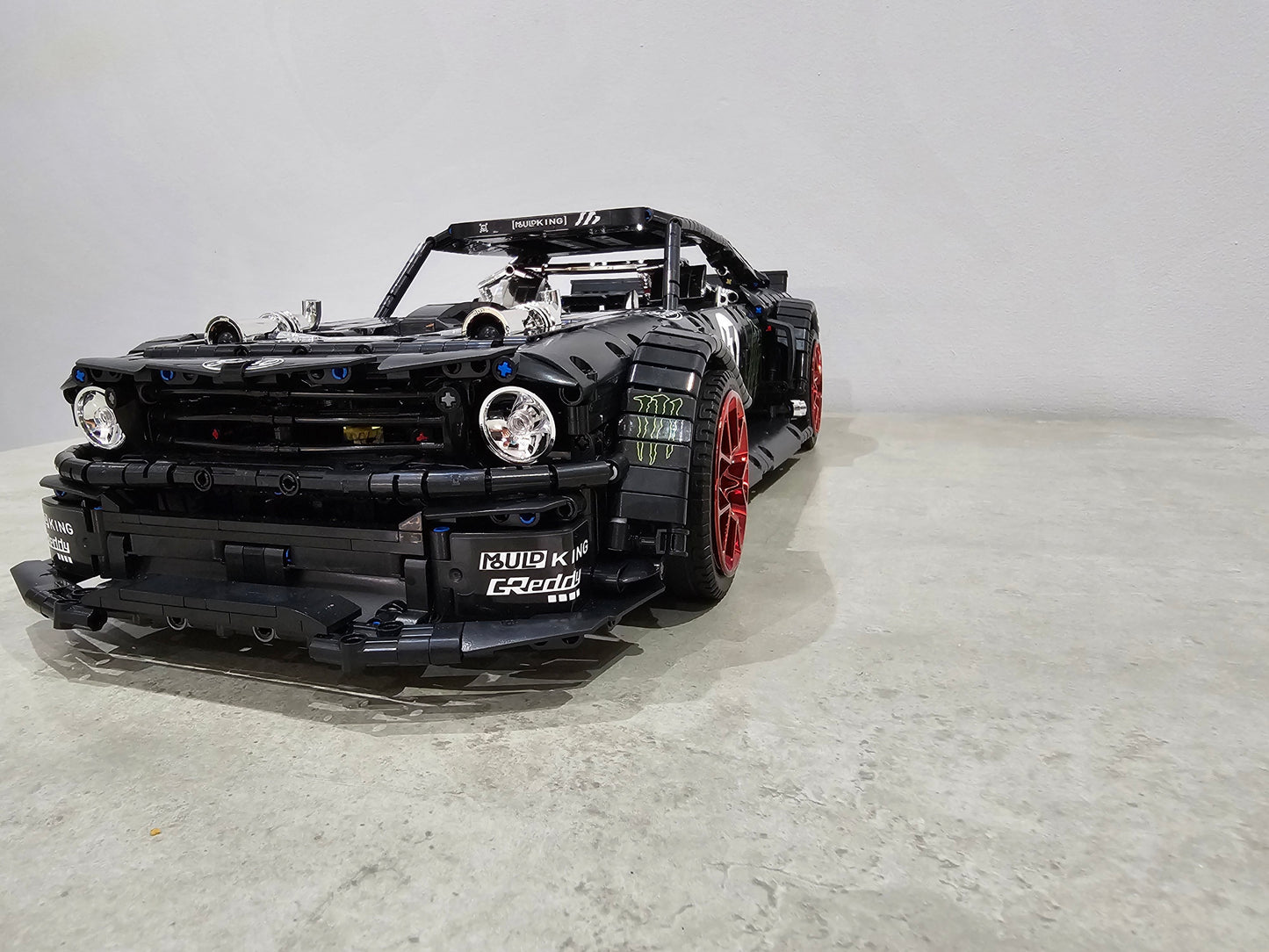 13108 Mustang Hoonigan 1/8 Scale. Static and Motorised option.