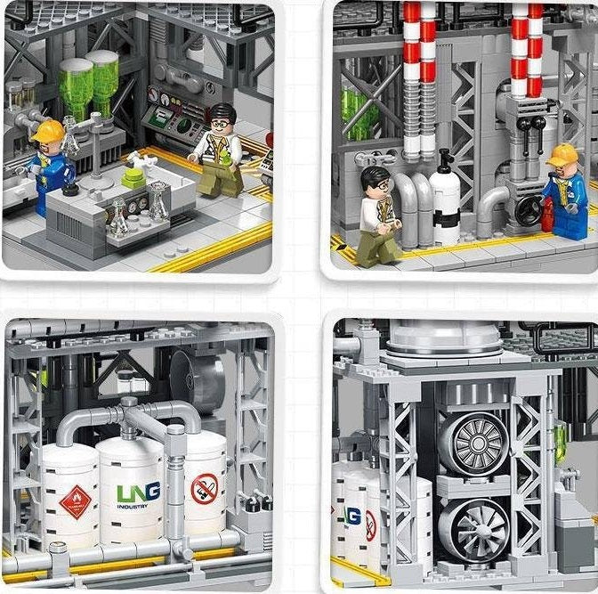 JJ9014 - JJ016 Chemical Plant Buildings