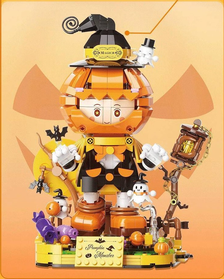 AK108 - Halloween Pumpkin Elf