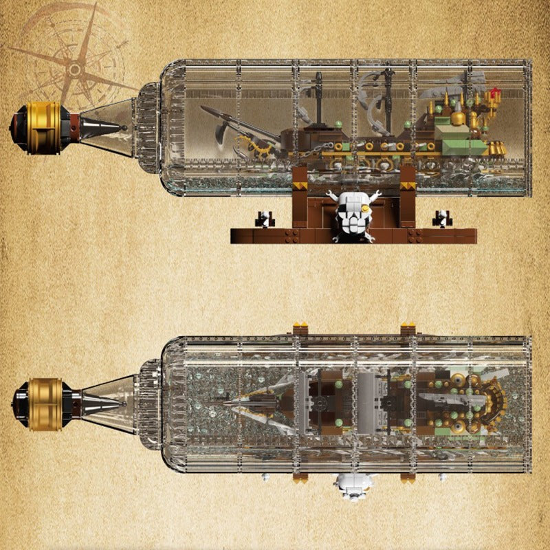 10067 Ship in a bottle - Flying Dutchman