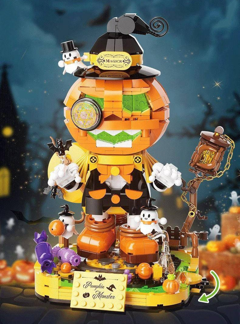 AK108 - Halloween Pumpkin Elf