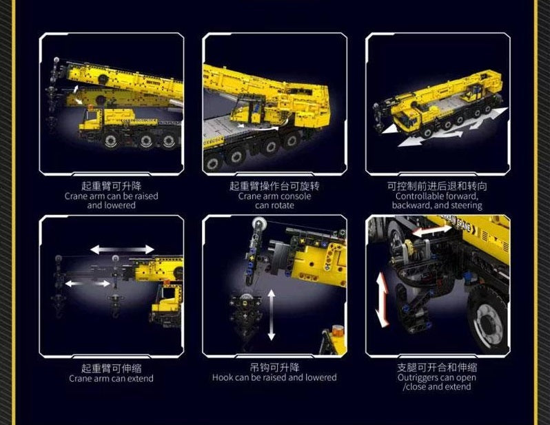 17073 LTM 1110 R/C Crane