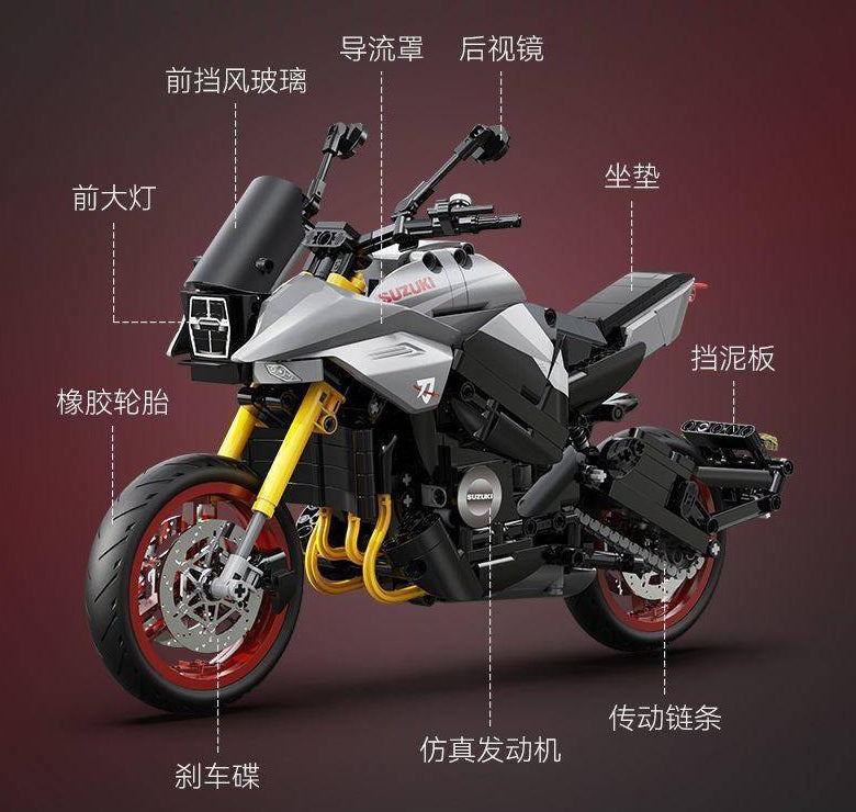 C59021 Suzuki Katana Motorcycle 1/6 Scale