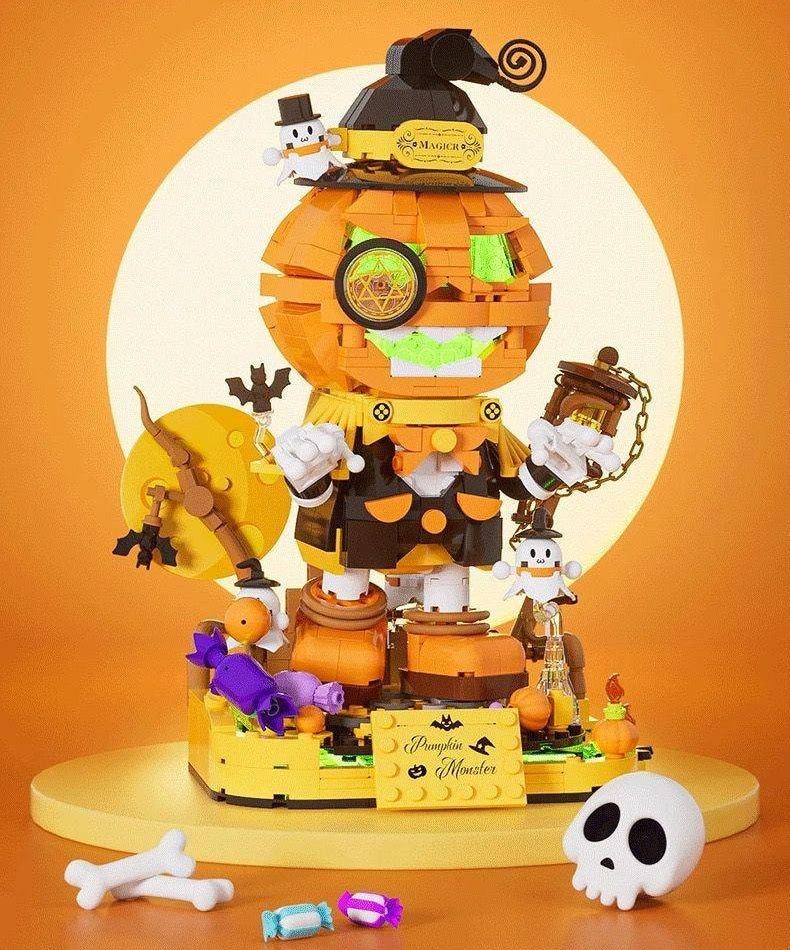 AK108 - Halloween Pumpkin Elf