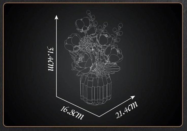 24109 - White Rose Vase