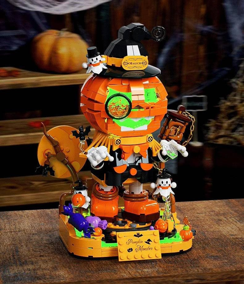 AK108 - Halloween Pumpkin Elf