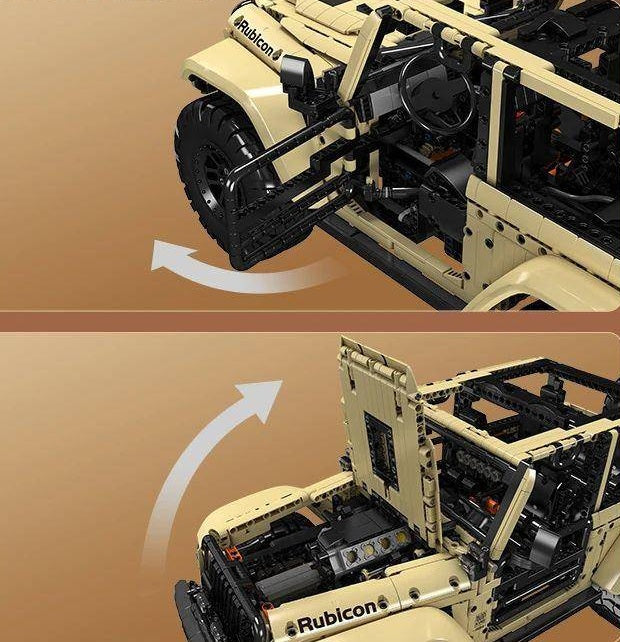 13184 - R/c Jeep Rubicon 1/6 Scale