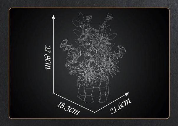 24017 - Daisy Vase