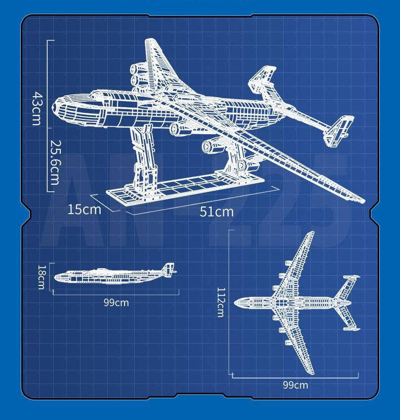57014 - Antonov 225 in 1/84 Scale