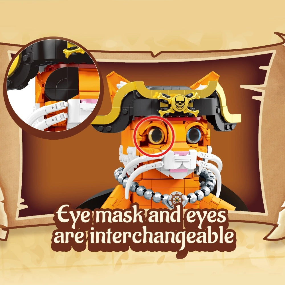 DK7074 Pirate cat