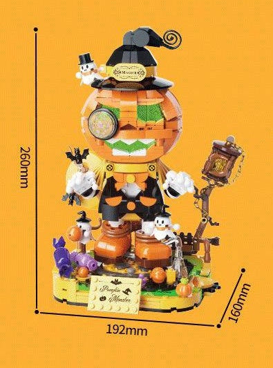 AK108 - Halloween Pumpkin Elf