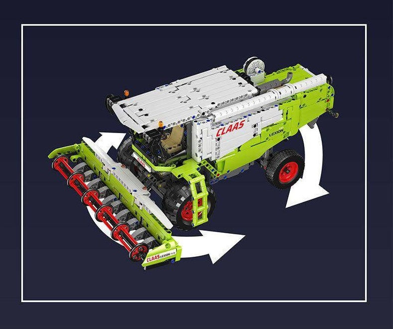 17014 Claas Lexion Combine Harvester