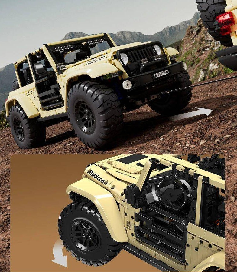 13184 - R/c Jeep Rubicon 1/6 Scale