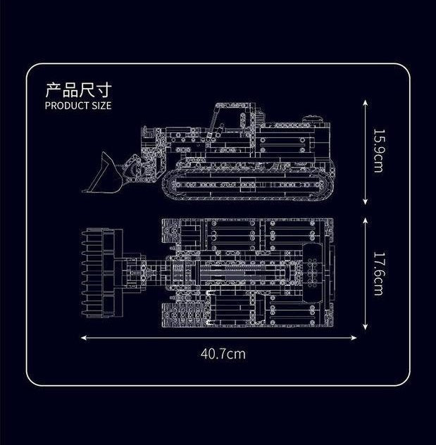 17054 Remote Control Crawler Loader
