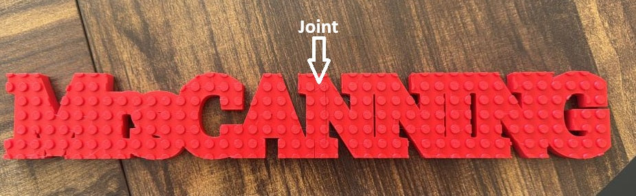 Building Block Name Plates