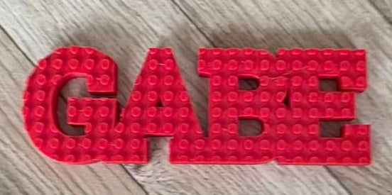 Building Block Name Plates