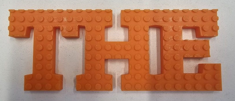 Building Block Name Plates