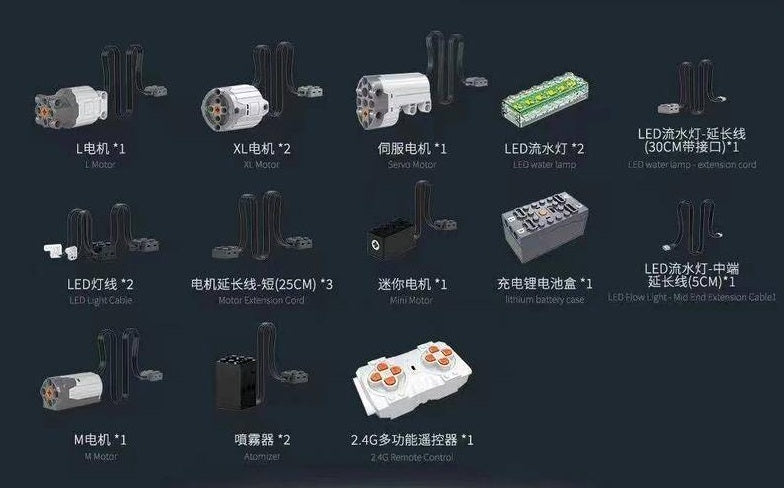 10649 - Countach 1/8 Scale with Power Upgrade Option