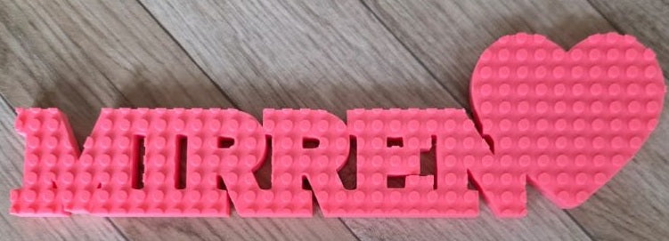 Building Block Name Plates