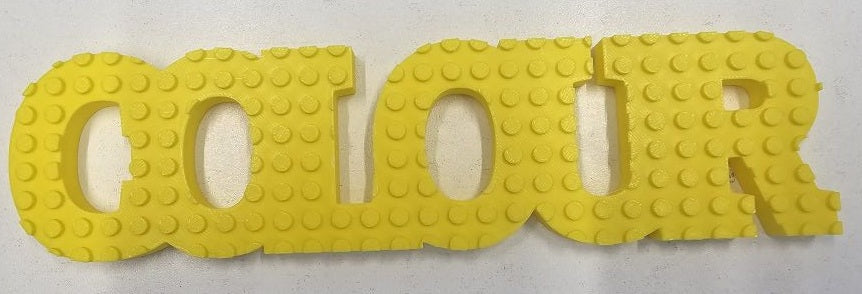 Building Block Name Plates