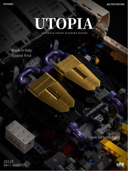 JD118 - Pagani Utopia with lighting