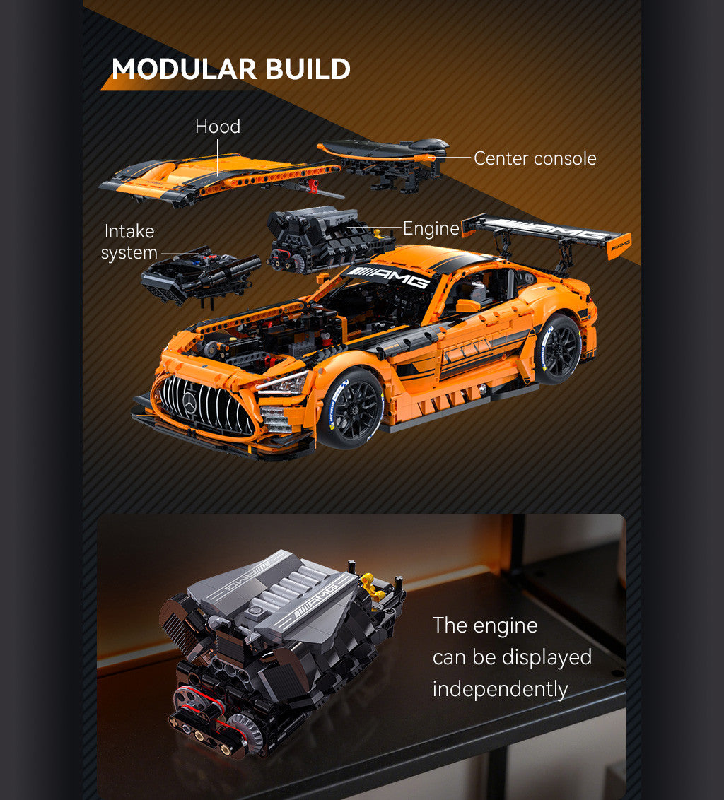 C64008 - Mercedes AMG GT3 Licensed model in 1/8 Scale – Building