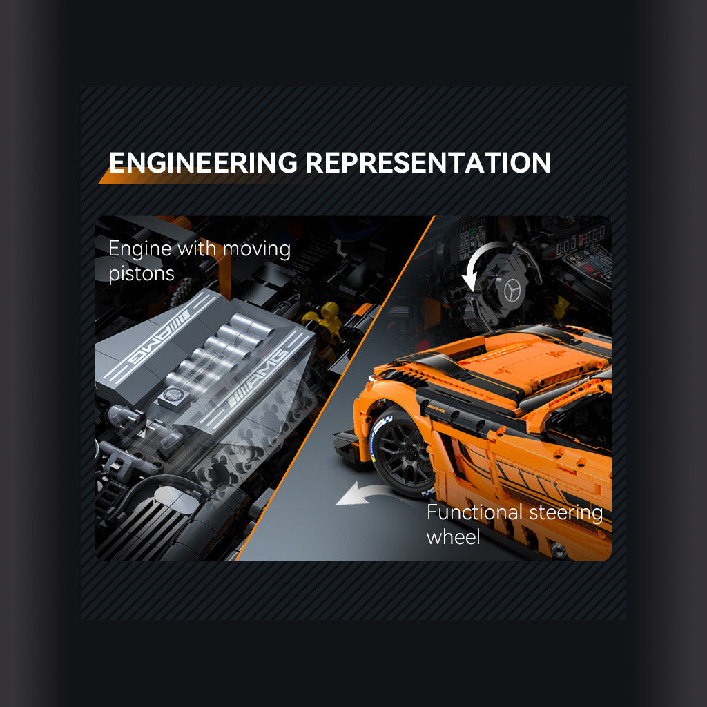 C64008 - Mercedes AMG GT3 Licensed model in 1/8 Scale – Building