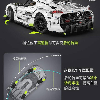 C61048 Koenigsegg Jesko Fantasma 1/8 Scale