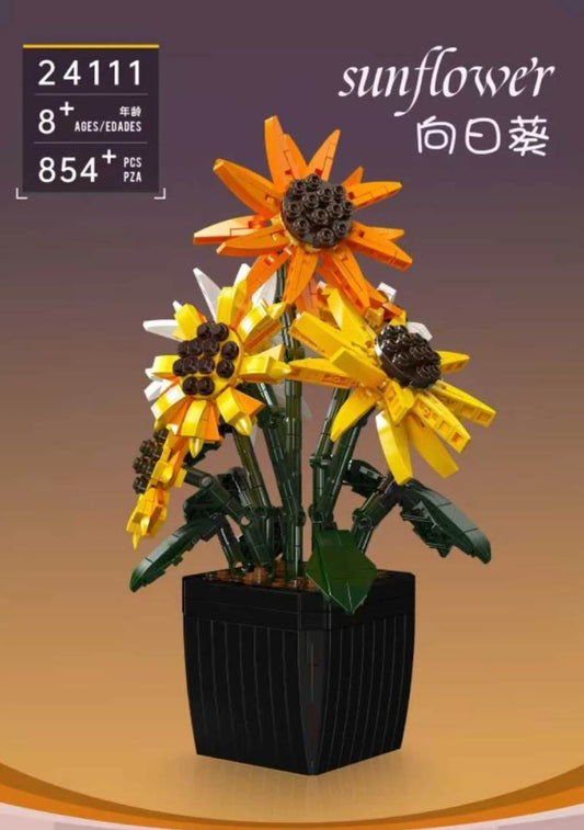 24111 - Sunflower Vase