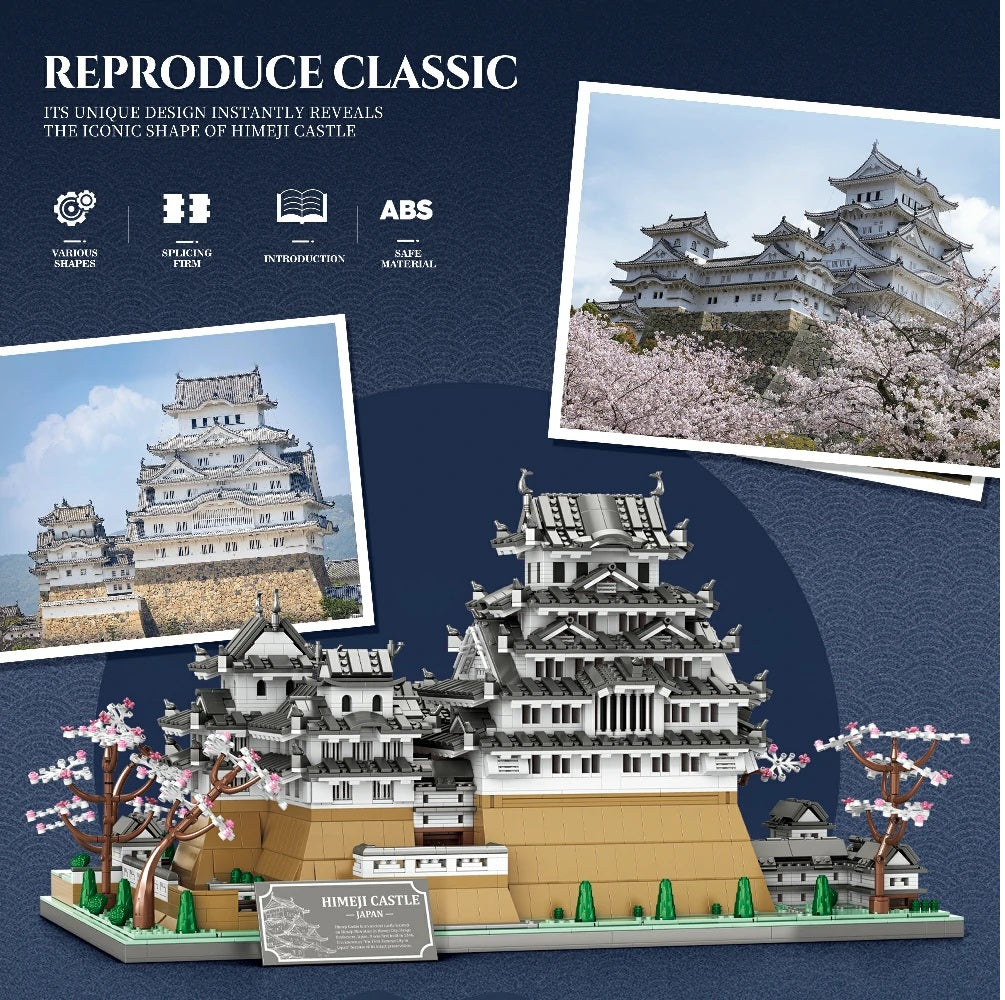 55017 - Himeji Castle in 1/127 scale