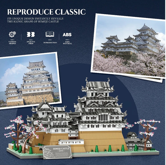 55017 - Himeji Castle in 1/127 scale
