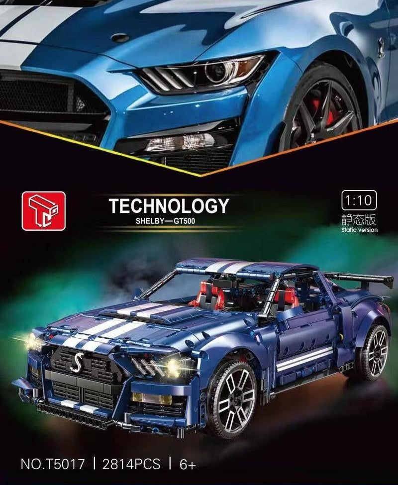 T5017A (Blue) & T5017B (Red) Shelby GT500 1/10 Scale