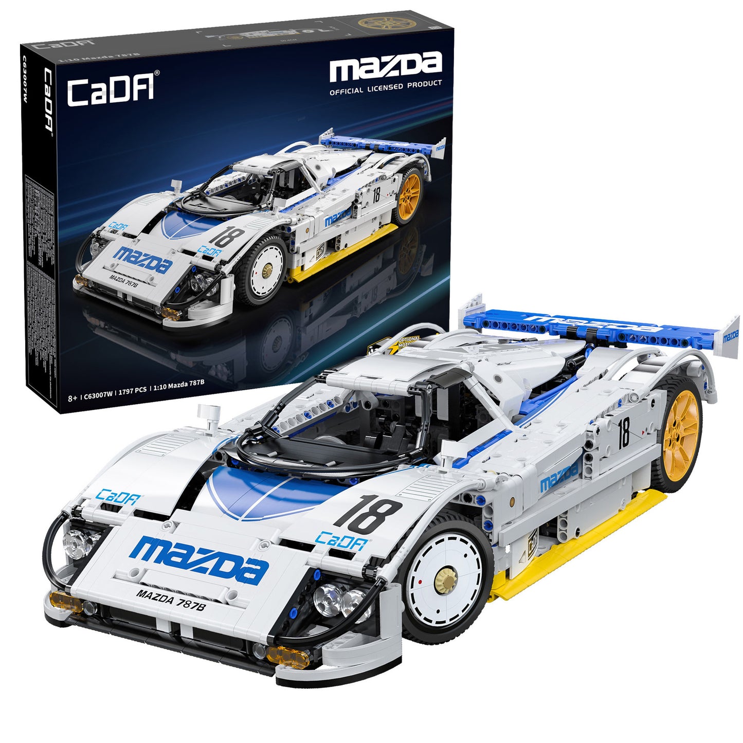 C63007 - Licensed Mazda 787B - 1/10 Scale