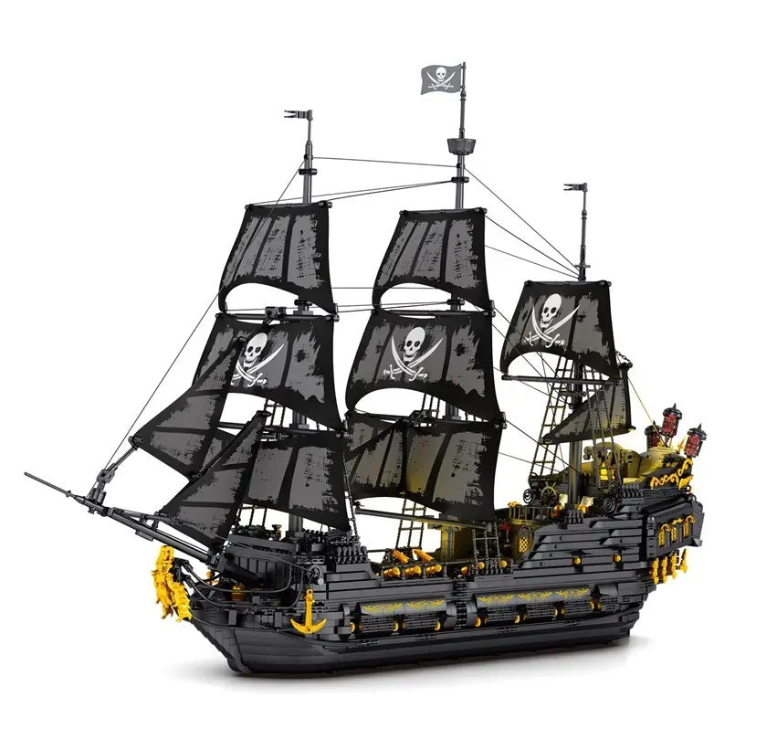 66036 - The Black Pearl with lighting.