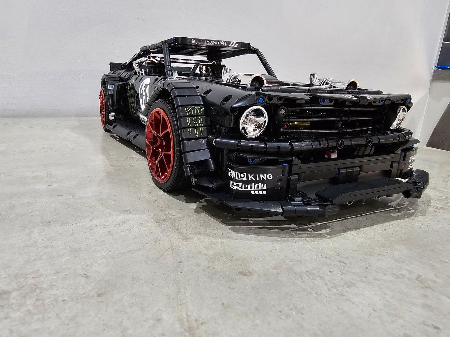 13108 Mustang Hoonigan 1/8 Scale. Static and Motorised option.