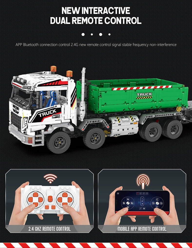 22021 - R/C truck & Trailer/RORO skip