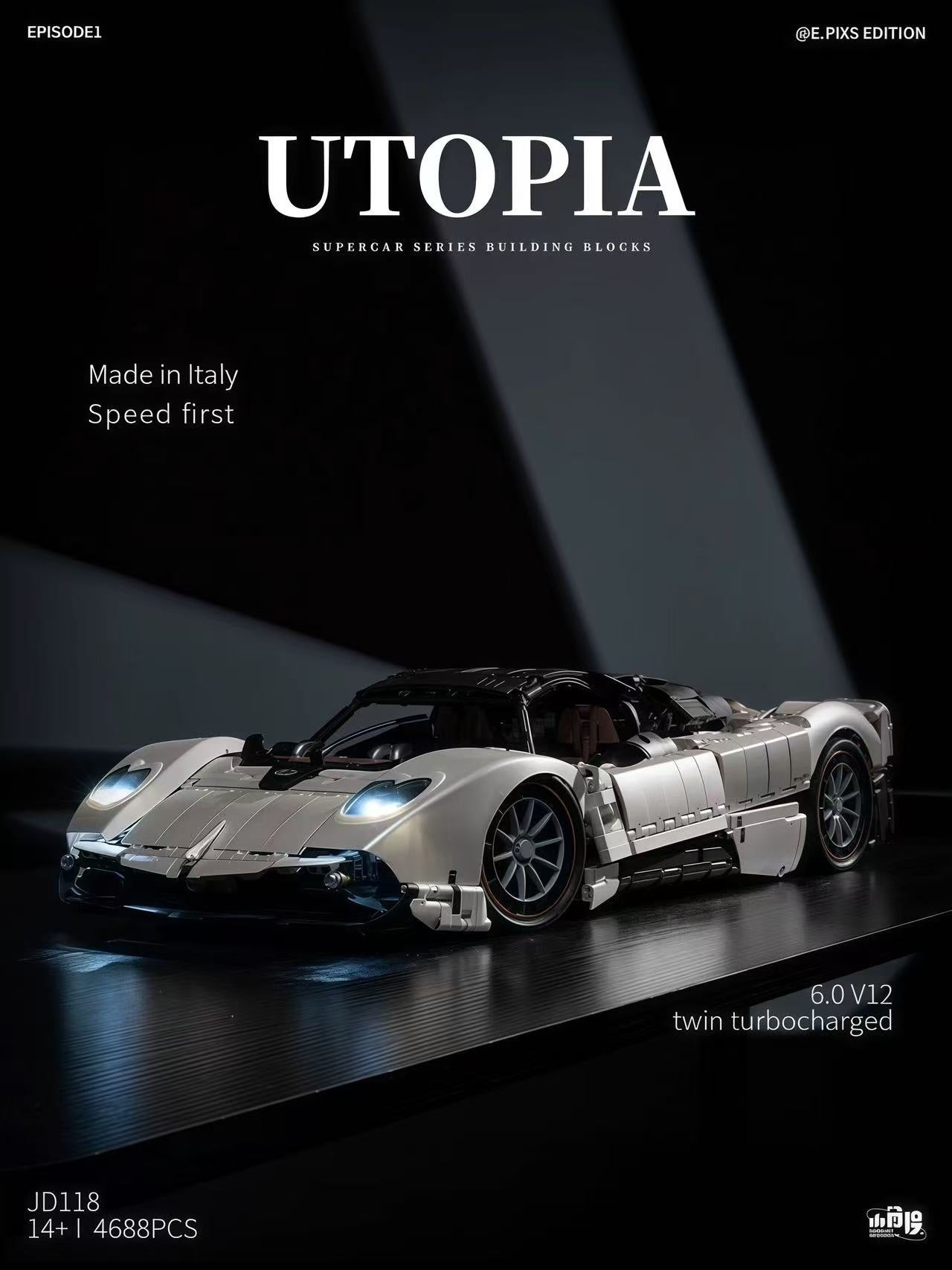 JD118 - Pagani Utopia with lighting