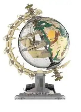 I0003 - Dinosaur Skull in Globe