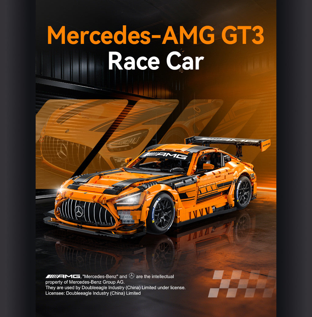 C64008 - Mercedes AMG GT3 Licensed model in 1/8 Scale – Building
